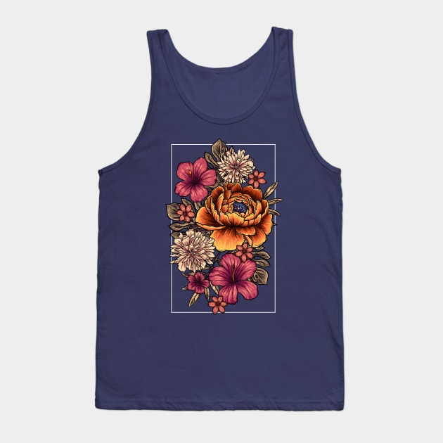 Bloom in Frame A Tank Top by codrea